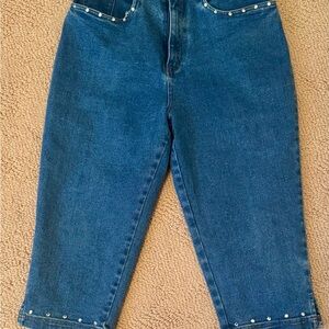 Denim & Co Women's Capri Jeans